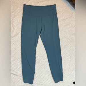 Athleta Teal High-Waist Leggings